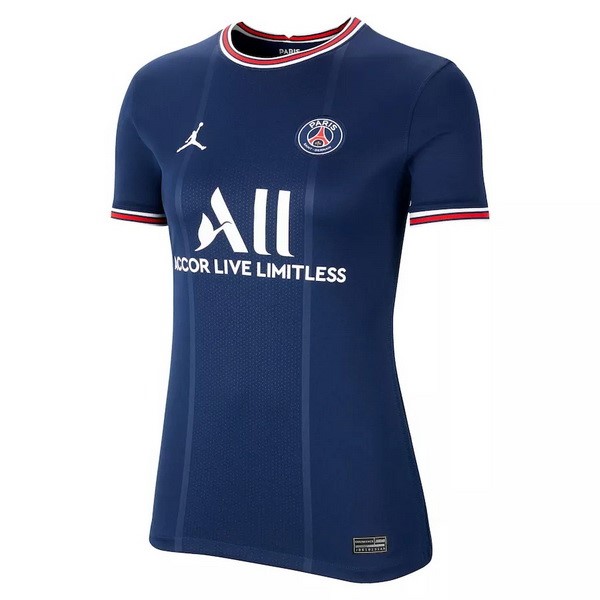 Heimtrikot Paris Saint Germain Damen 2021-2022 Blau Günstige Fußballtrikots